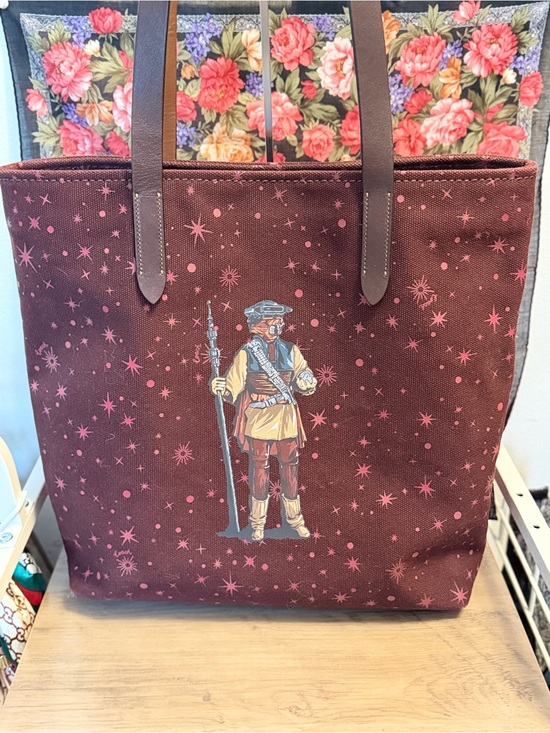 Coach Handbags - Coach x Star Wars Tote with Starry Print and Princess Leia as Boushh